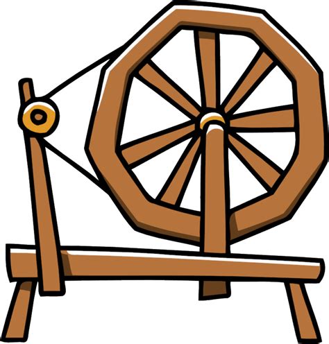 Spinning Wheel Clip Art