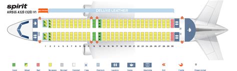 Spirit Plane Seats Chart