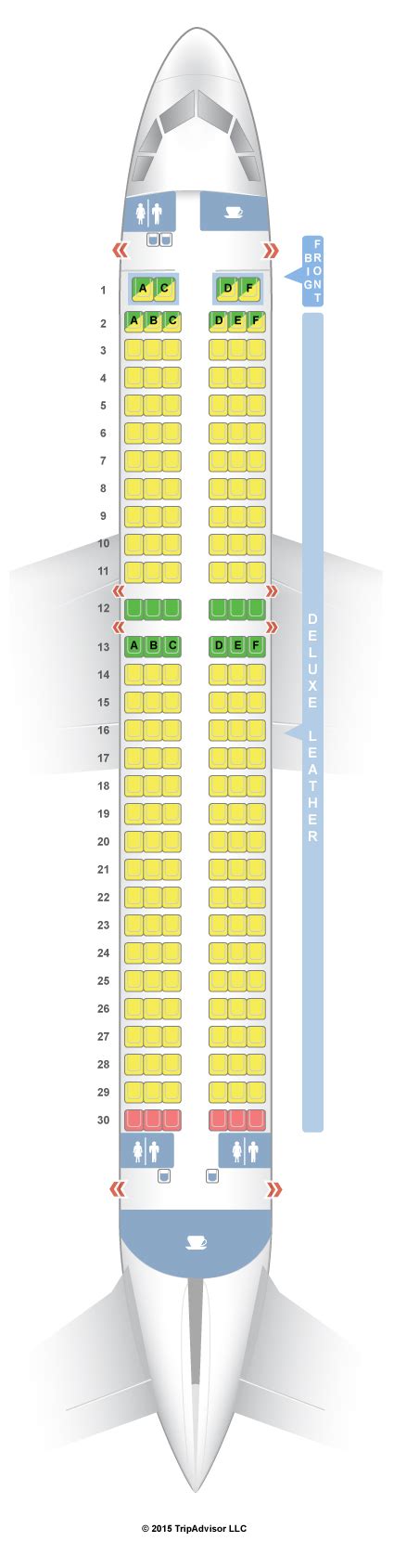 Spirit Seating Chart A320
