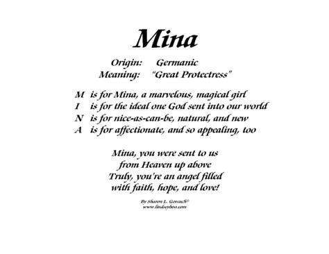 Spiritual meaning of Mina