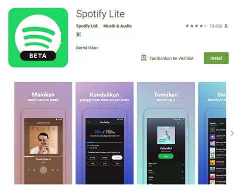 Spotify Lite Indonesia