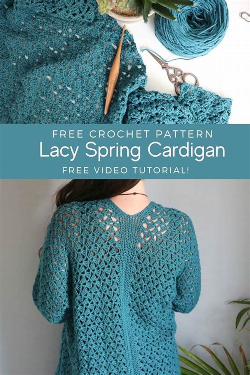 Spring Cardigan Crochet Pattern