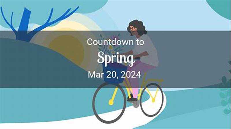 Spring Countdown Calendar