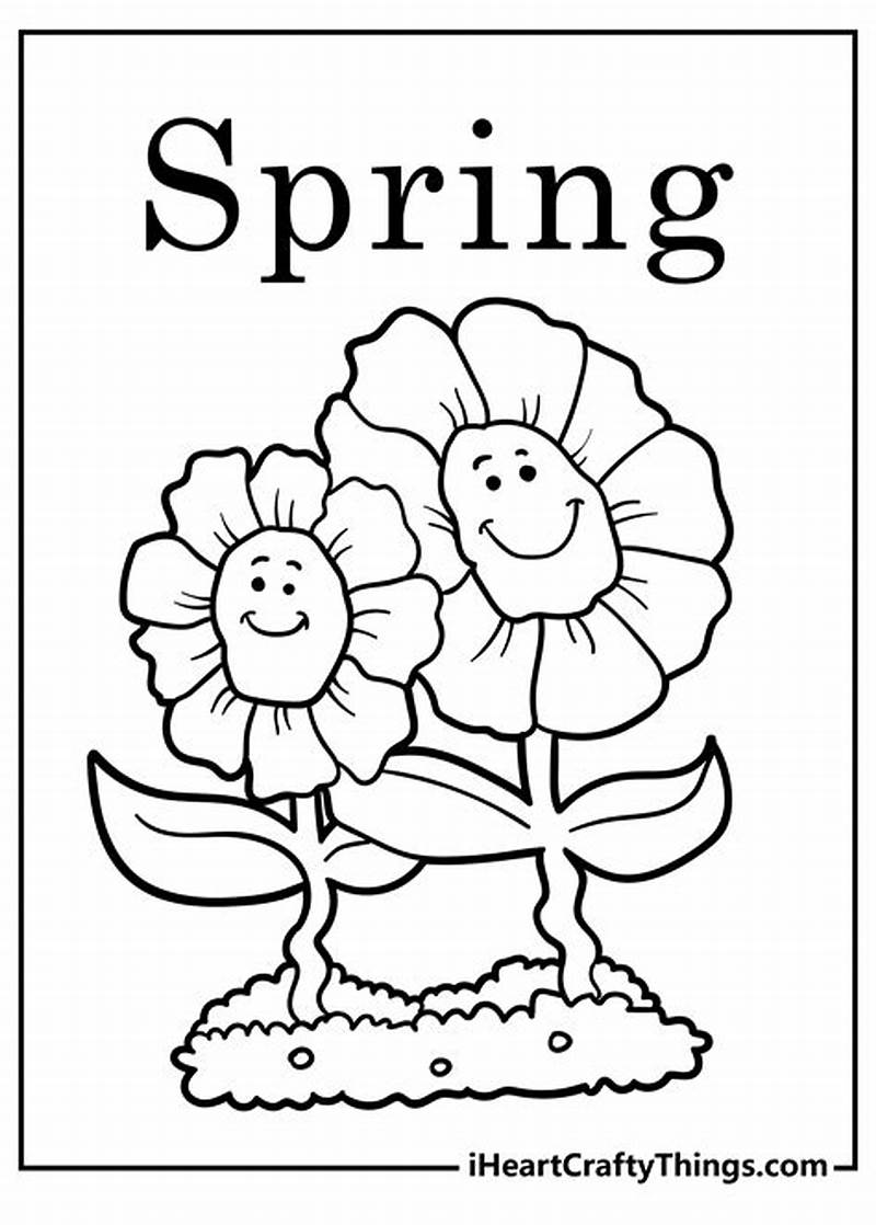 Spring Season Coloring