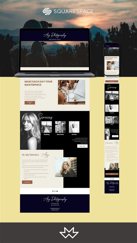 Squarespace Design Templates