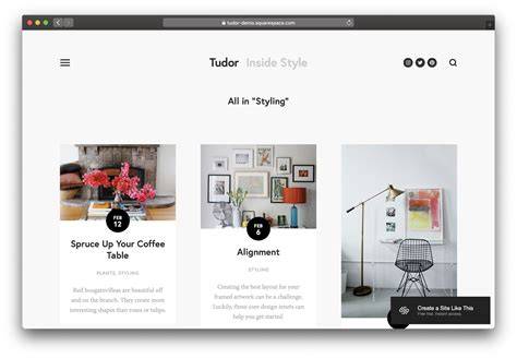 Squarespace Templates For Artists