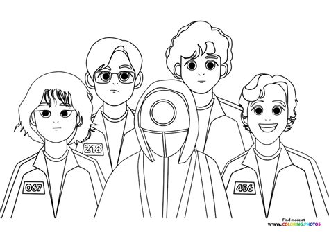 Squid Games Printable