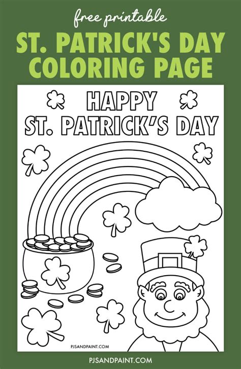 St Patrick's Day Free Printable