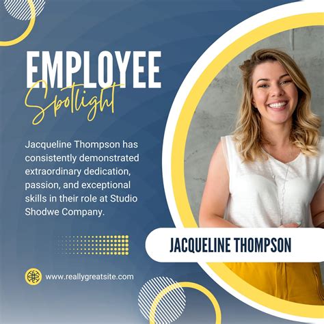 Staff Spotlight Template
