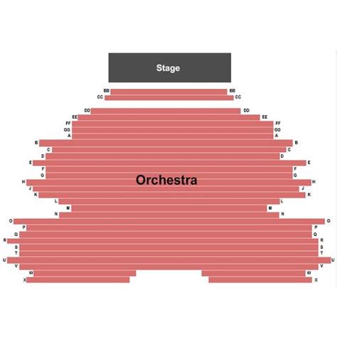 Staller Center Seating Chart