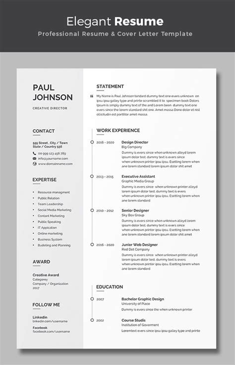 Stand Out Resume Templates