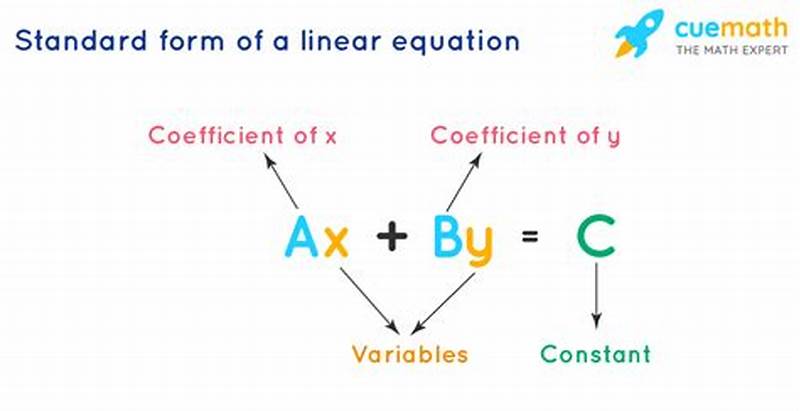 Standard Form Linear Equation Examples