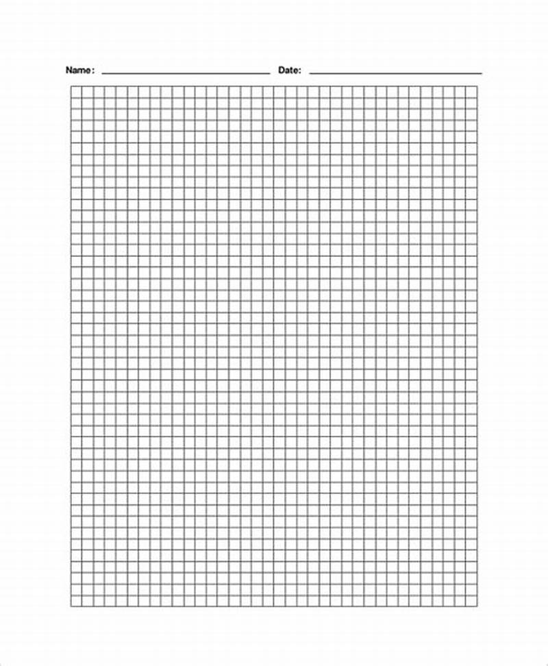 Standard Graph Paper Printable