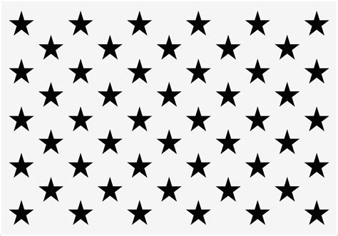 Star Template For Flag