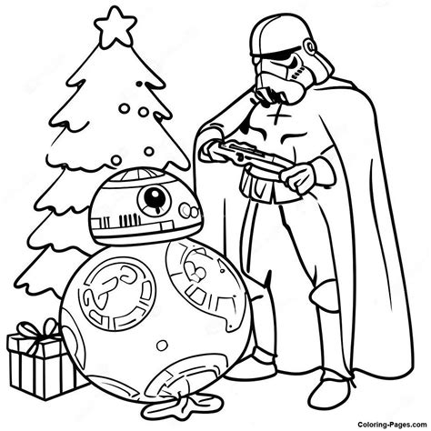 Star Wars Christmas Coloring Pages