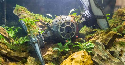 Star Wars Ship Fish Tank Decor