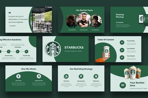 Starbucks Ppt Template