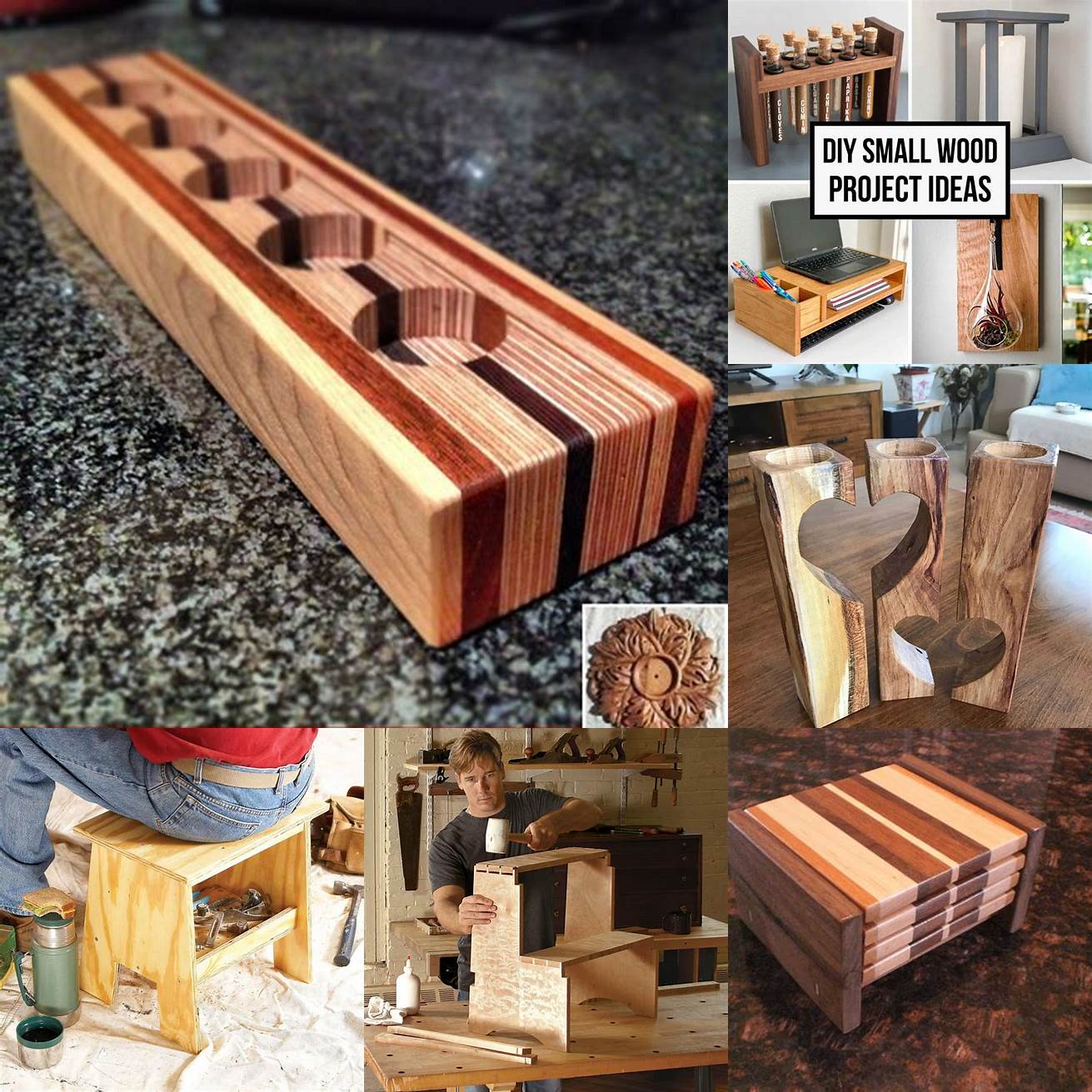 Start with Simple Projects If you are new to woodworking start with simple projects that are easy to complete As you gain experience you can move on to more complex pieces