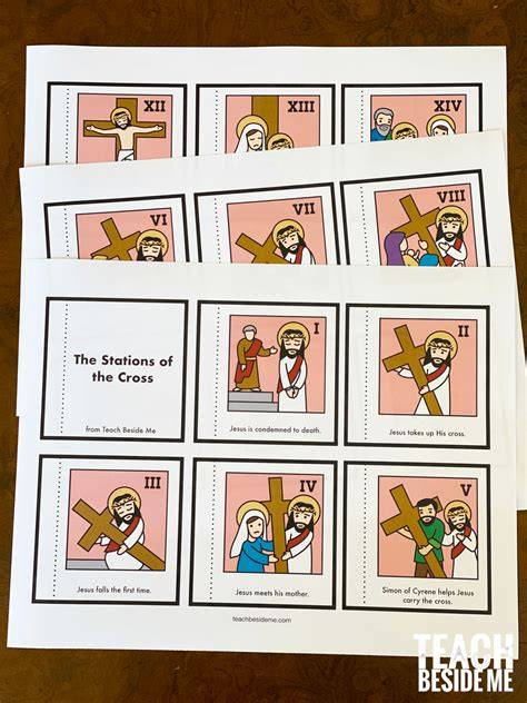 Stations Of The Cross For Kids Printable