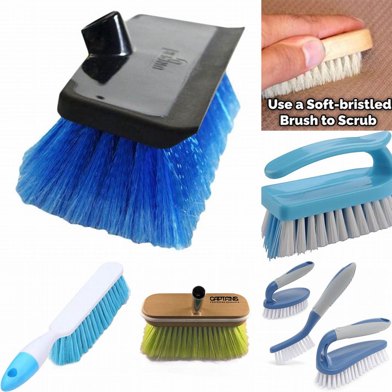 Step 3 Use a Soft-Bristled Scrub Brush