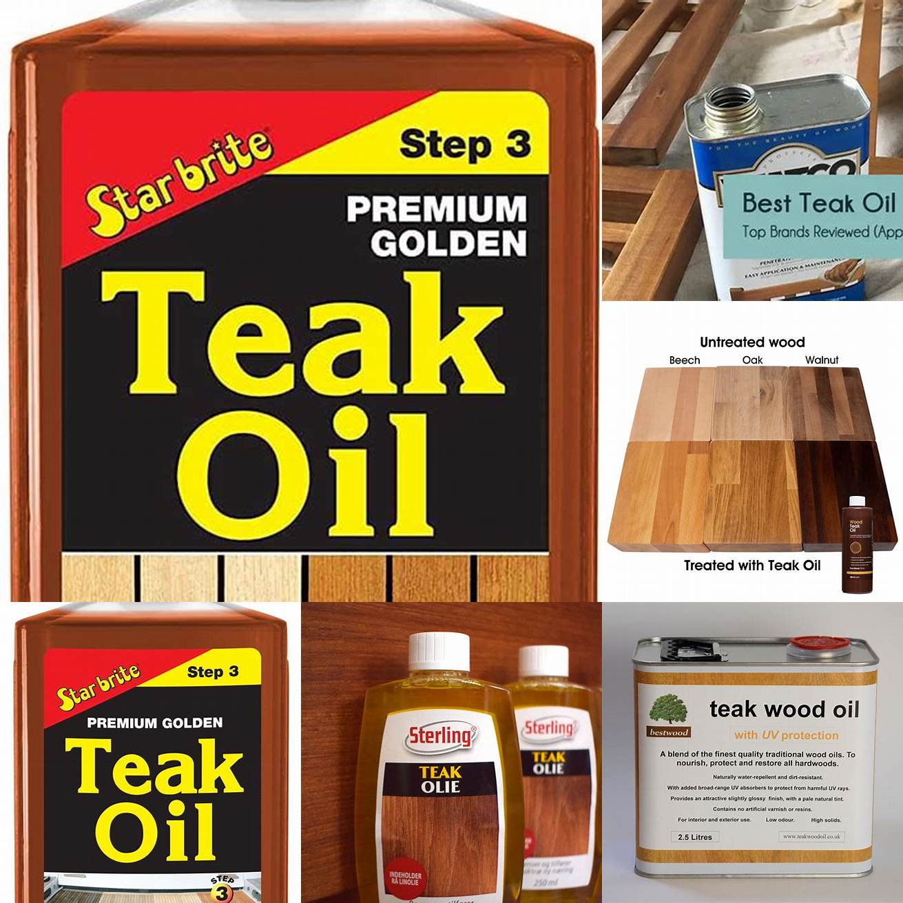 Step 5 Choose Oil Specifically Designed for Teak Furniture