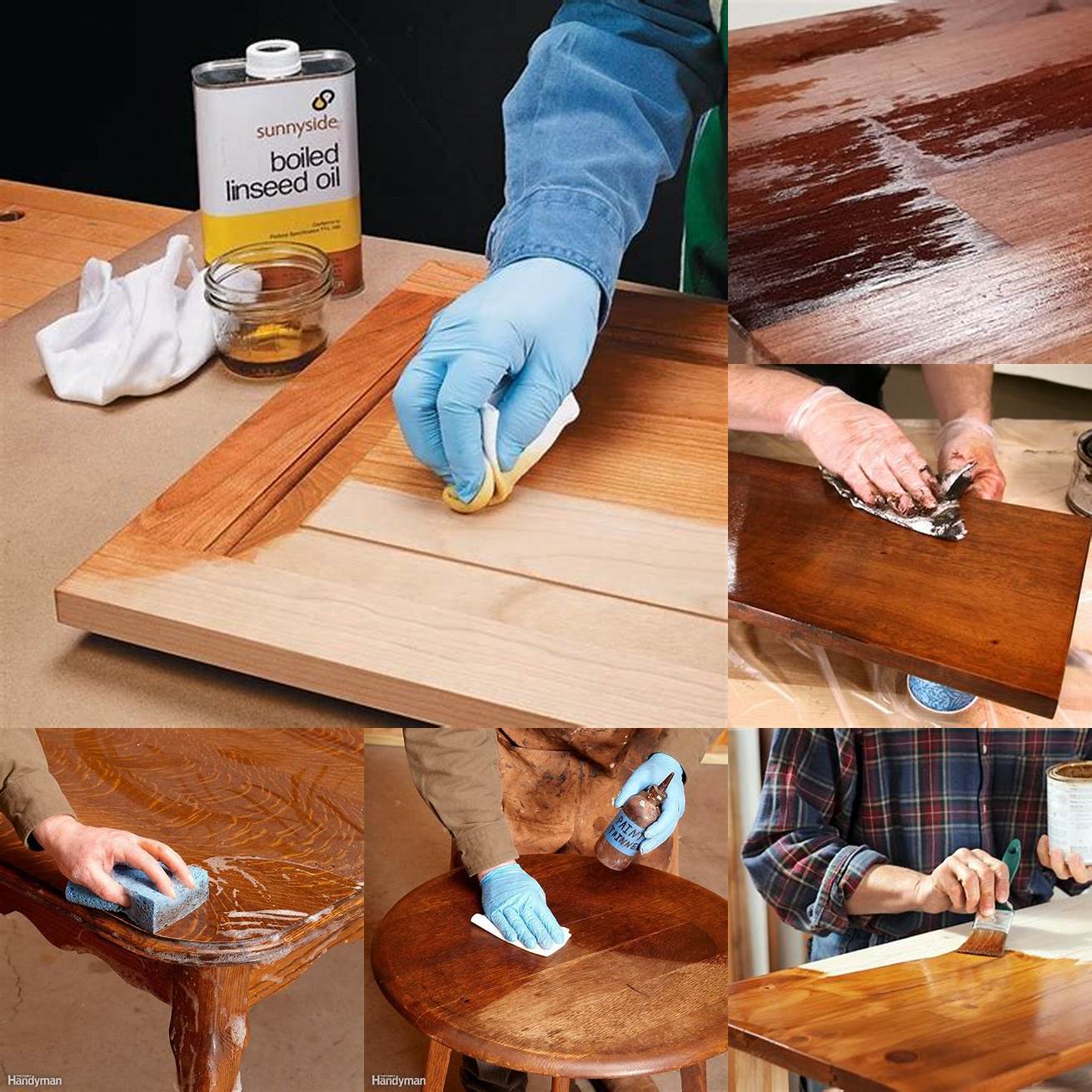 Step 6 Apply Oil to the Furniture