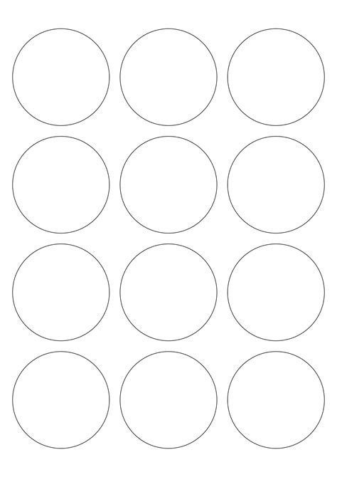 Sticker Template Free