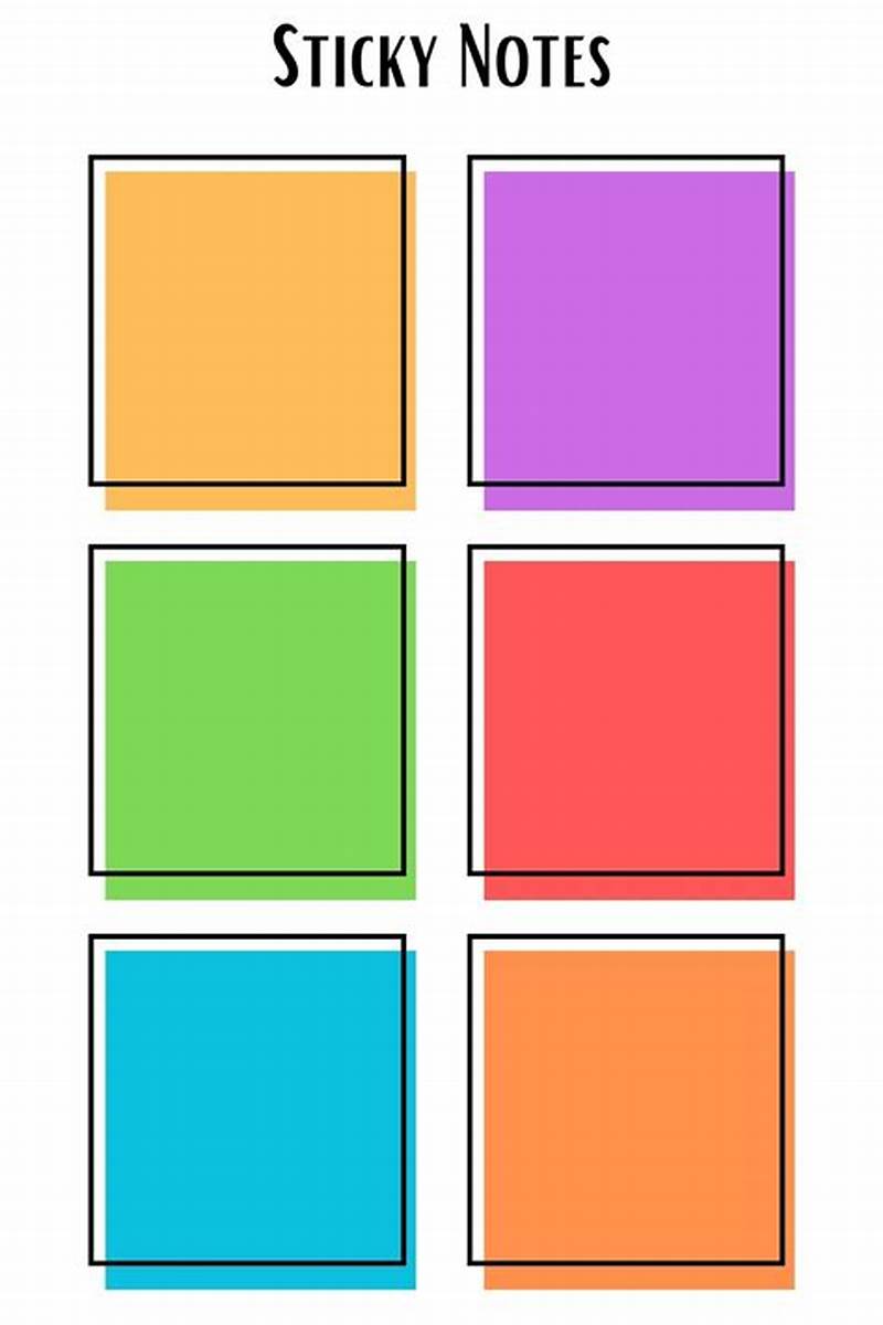 Sticky Notes Printable