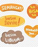 Stiker Bahasa Indonesia