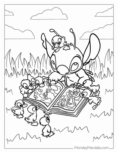 Stitch Color By Number Printable