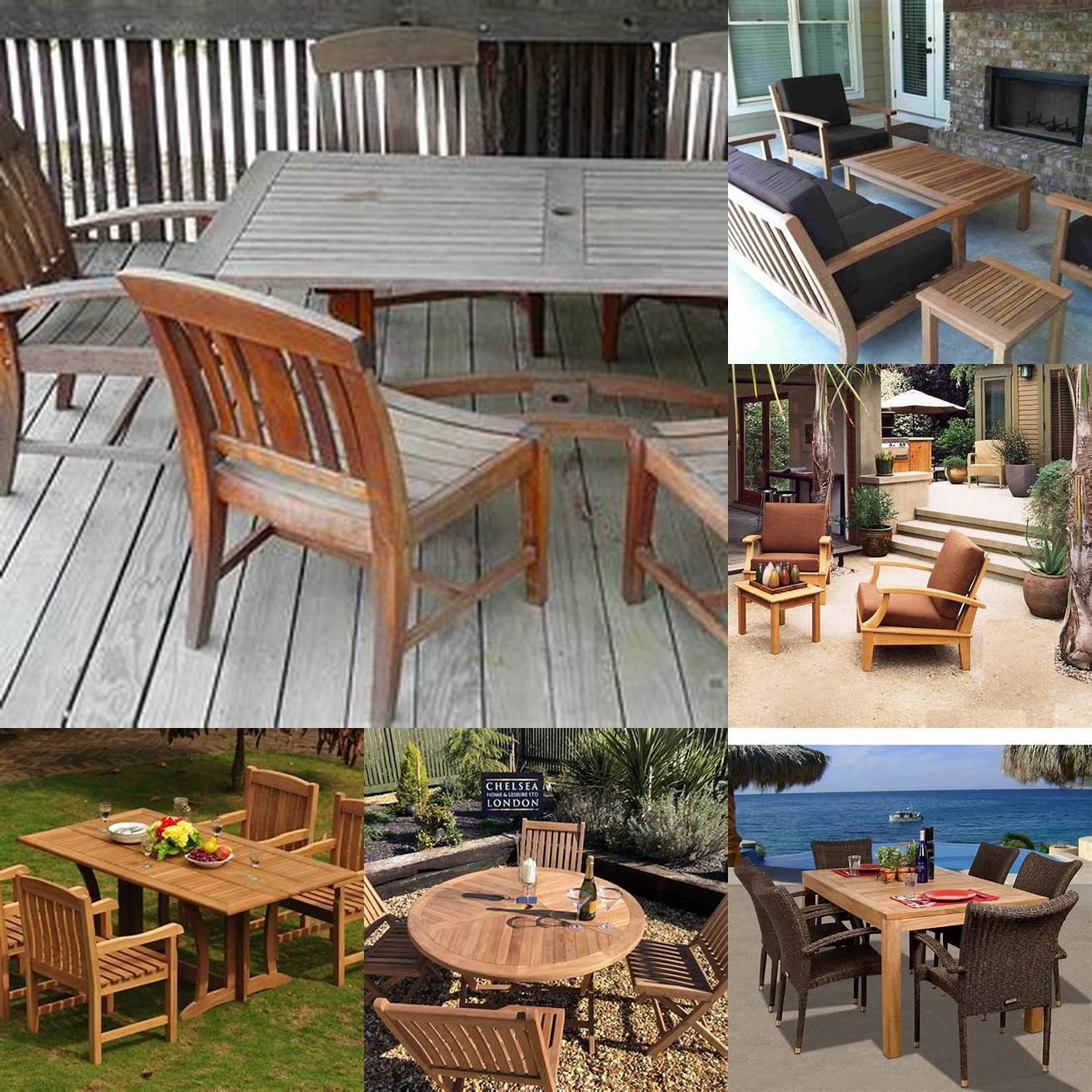 Store Your Teak Furniture Properly
