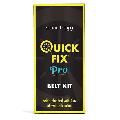 Store Your Quick Fix Pro Belt Kit in Convenient Place