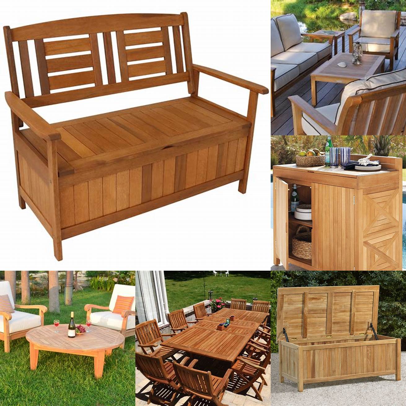 Storing Teak Wood Patio Furniture