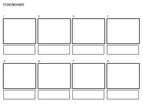 Story Board Printable