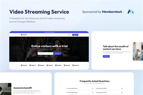 Streaming Service Template