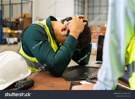 Stressed Worker
