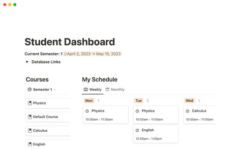 Student Blog Template
