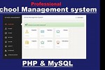 Student Management System Project in PHP in English