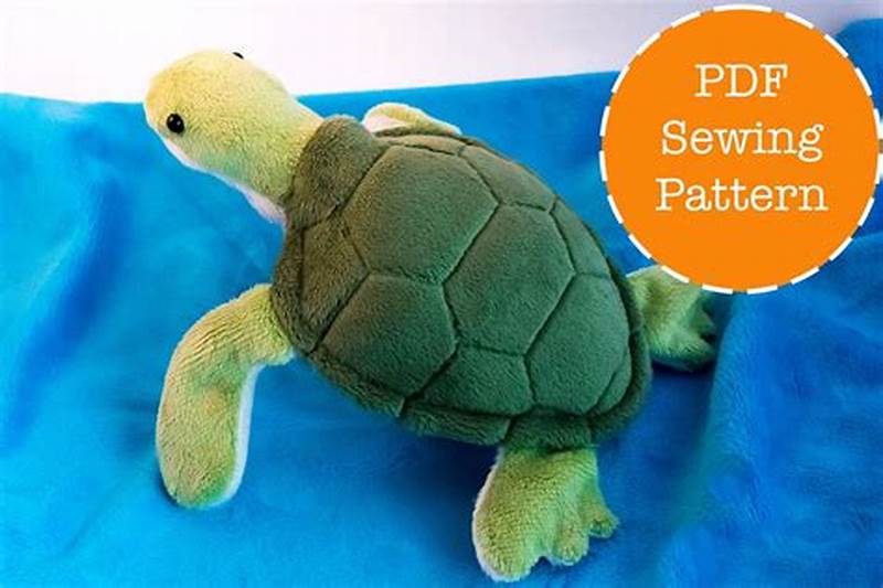 Stuffed Animal Turtle Pattern
