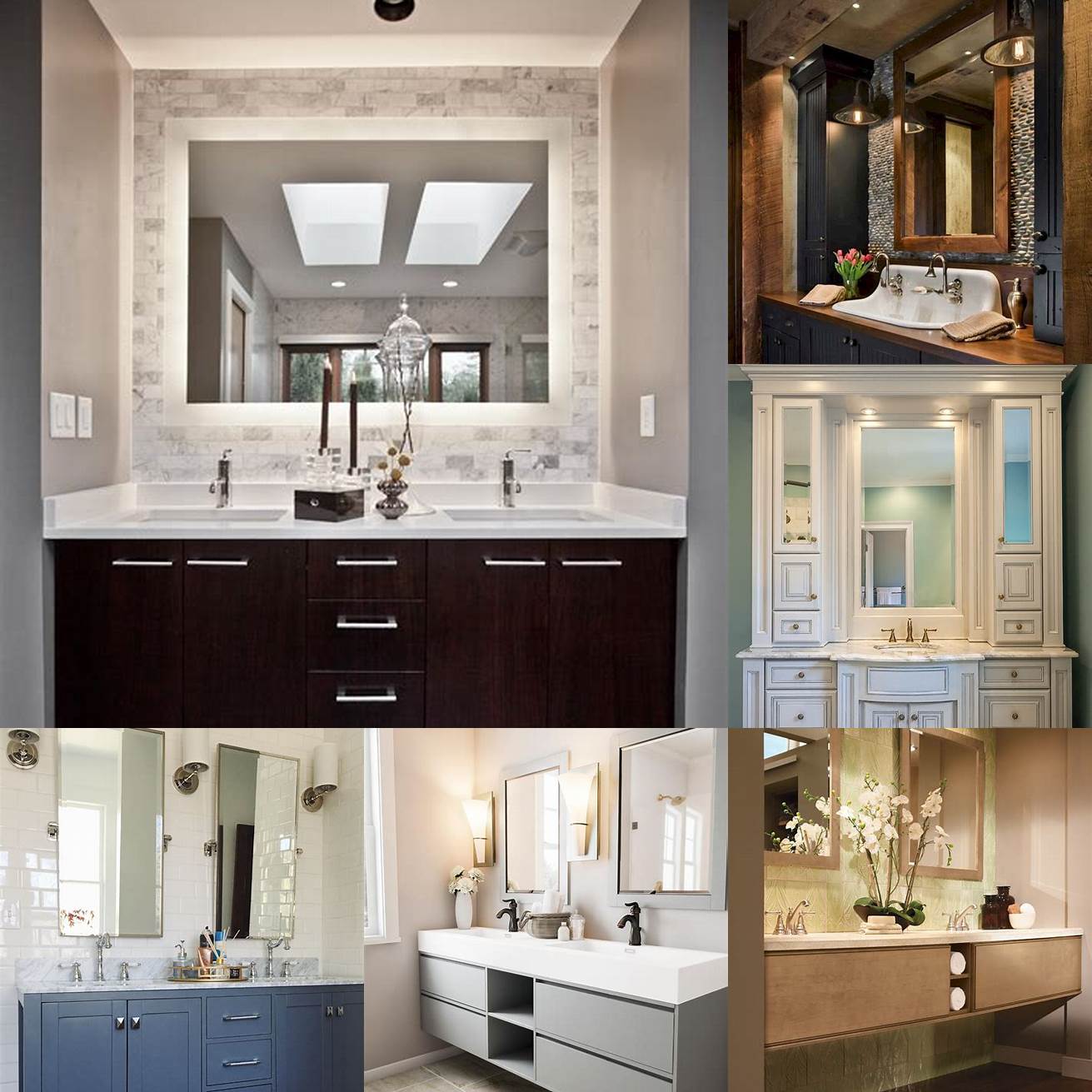 Style Choose a vanity that matches your personal style and the overall decor of your bathroom