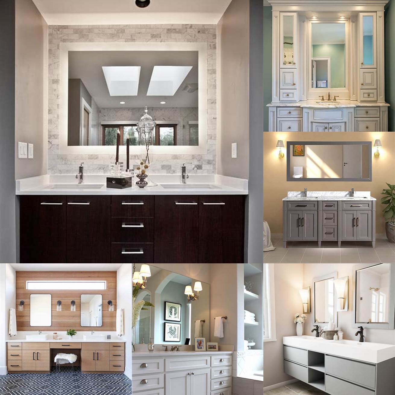 Style Make sure the style of the vanity fits with the overall look of your bathroom