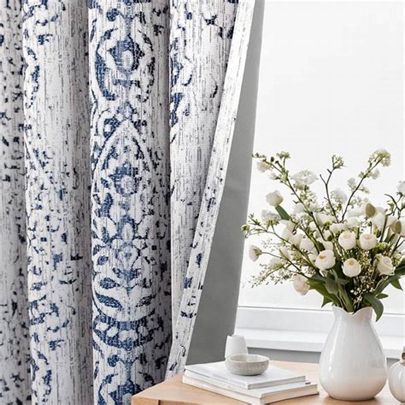 Subtle Pattern Curtains