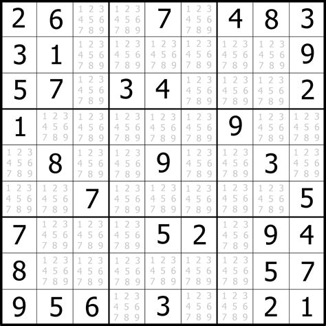 Sudoku Puzzles Printable Free