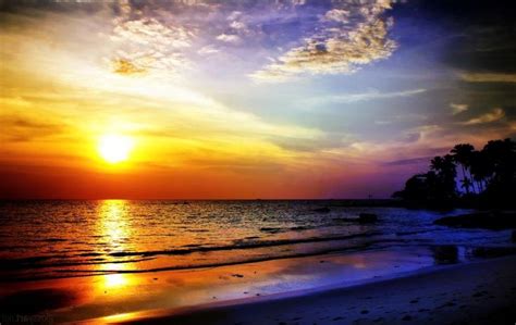 Sunset pantai