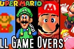 Super Mario All Game Over