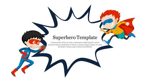 Superhero Slide Template