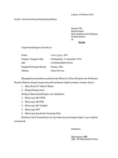Surat Permohonan Data