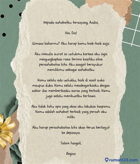Surat Sahabat