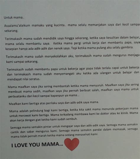 Surat untuk Ibu