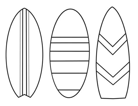 Surfboard Design Template